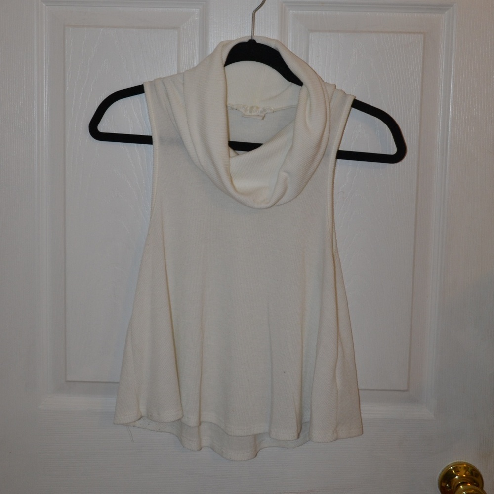 Urban Outfitters Slouchy Turtleneck Tank Top, S